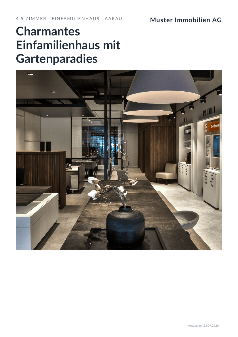Vorlage Modern Blau